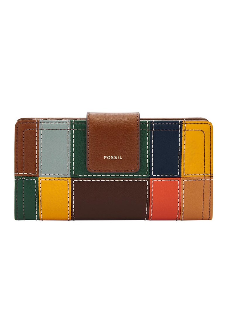 Portofel cu model patchwork Logan RFID