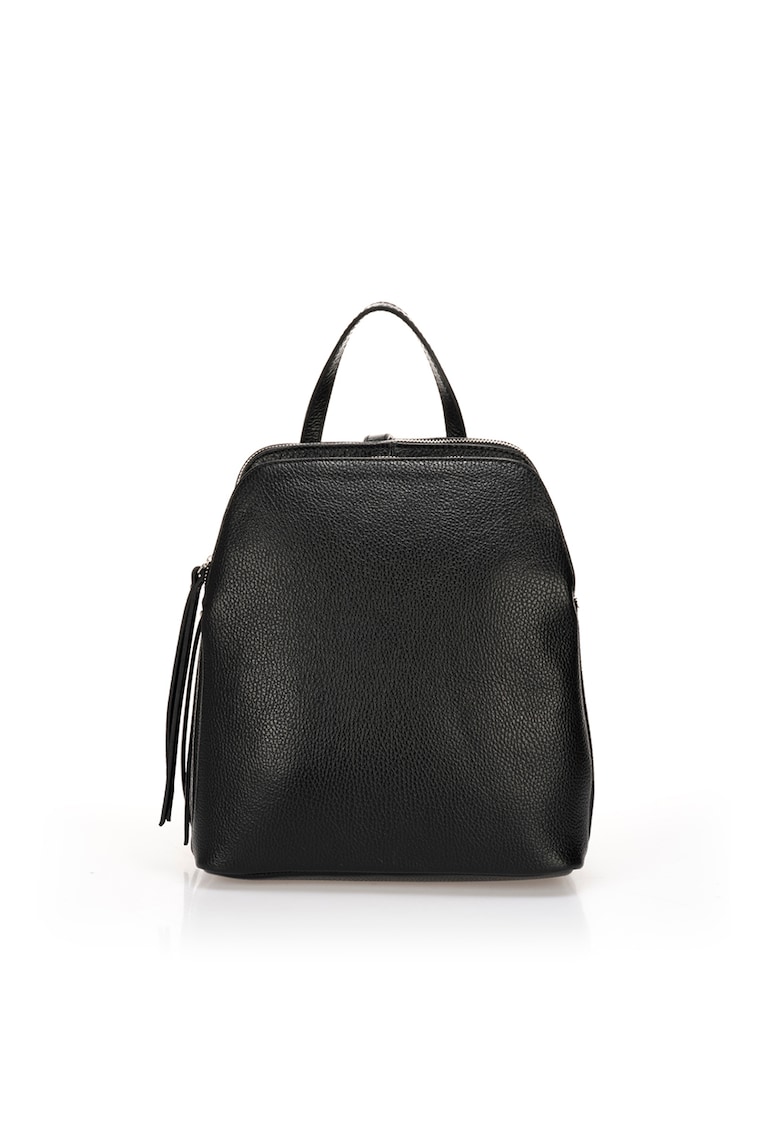 Rucsac de piele cu doua compartimente