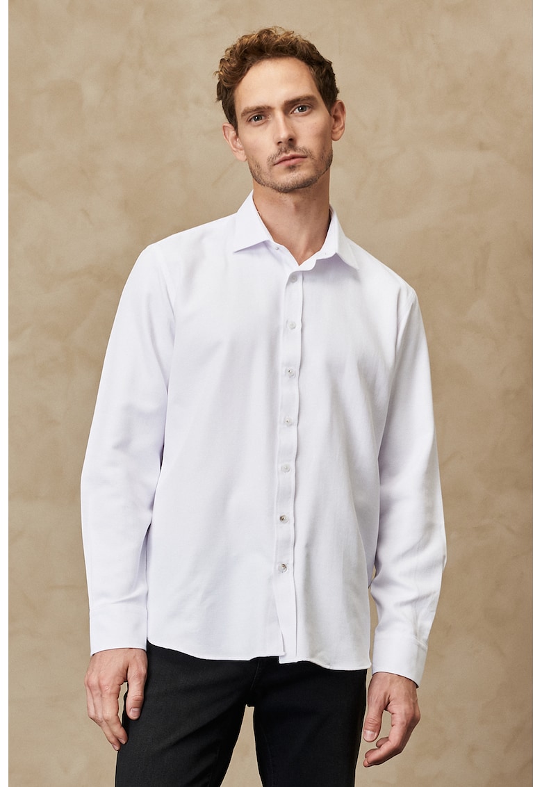 Camasa lejera din amestec de bumbac