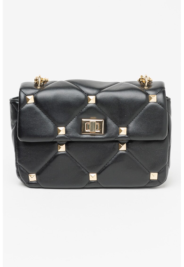 Geanta crossbody matlasata cu tinte