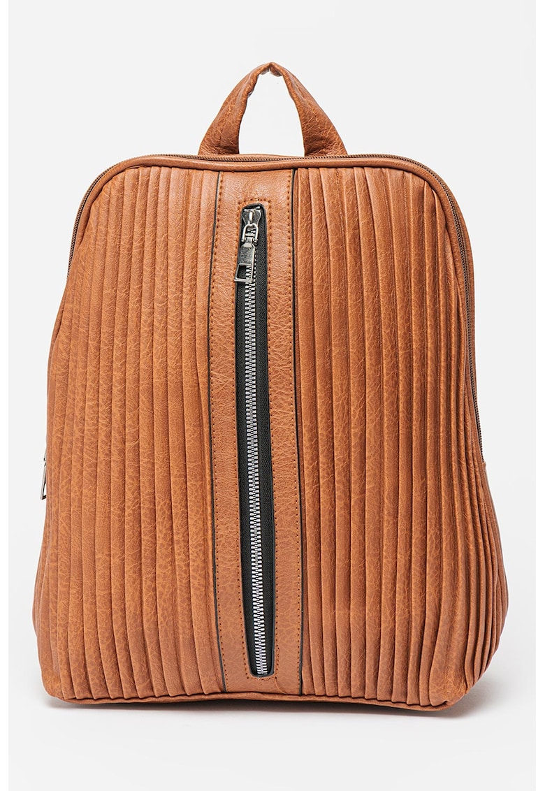 Rucsac de piele ecologica cu buzunare multiple