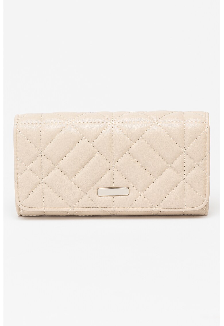 Portofel de piele ecologica cu aspect matlasat