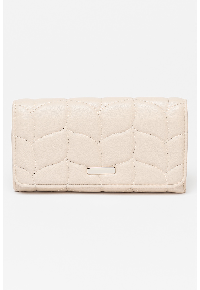 Portofel de piele ecologica cu aspect matlasat