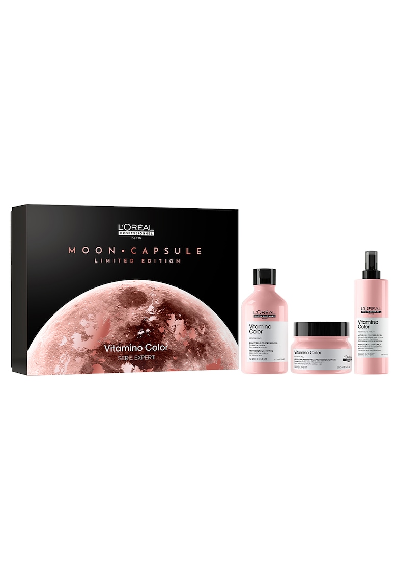 Set 3 produse profesionale pentru ingrijirea parului L'Oréal Professionnel Serie Expert Sampon - 300 ml + Masca - 250 ml + ml