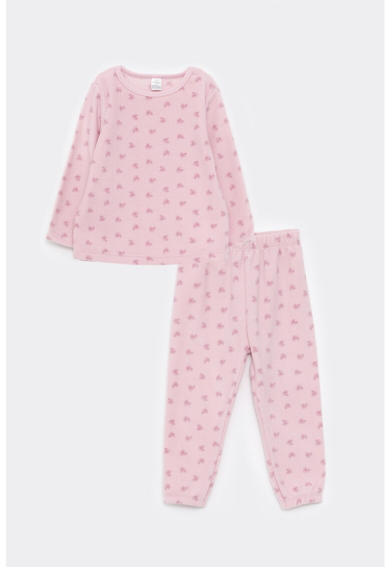 Pijama lunga cu model