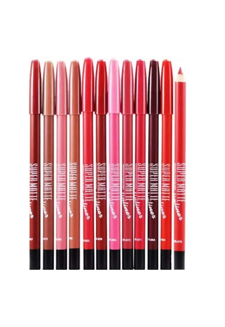 Set 12 creioane de buze - Mm Cosmetics - SuperMatte
