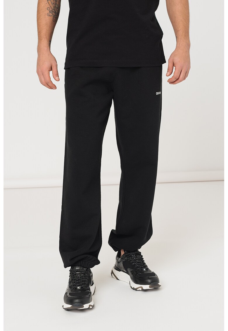 Pantaloni sport slim fit chain