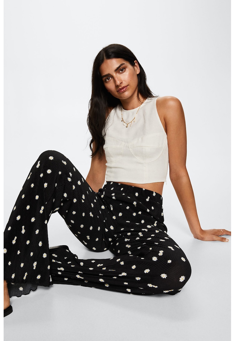 Pantaloni cu talie inalta Monica