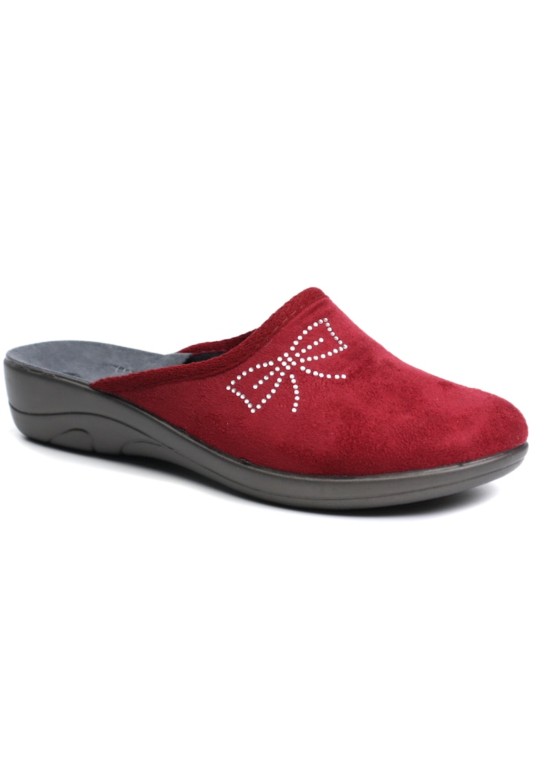 Papuci dama 5D23 bordo -