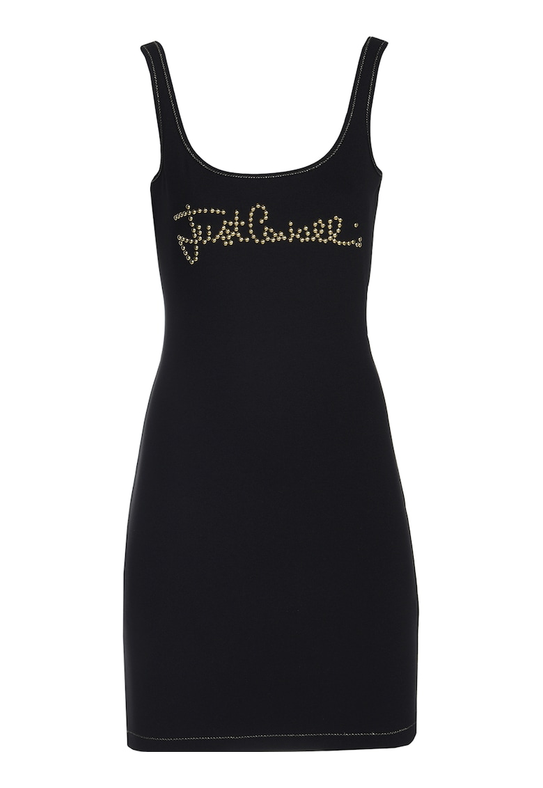 Rochie cambrata cu logo decorat cu tinte