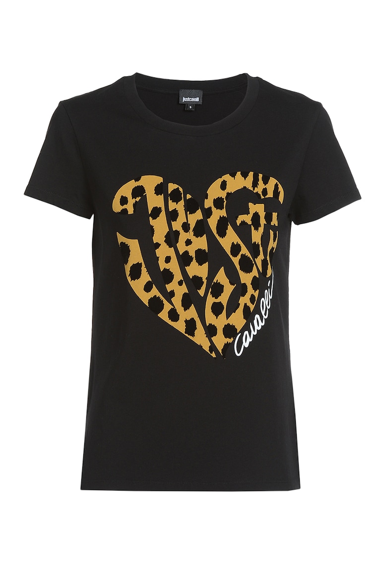 JUST CAVALLI Тениска с животинска щампа за Жени JUST CAVALLI Тениска с животинска щампа за Жени