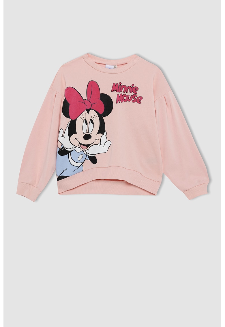 Bluza sport cu imprimeu Minnie Mouse