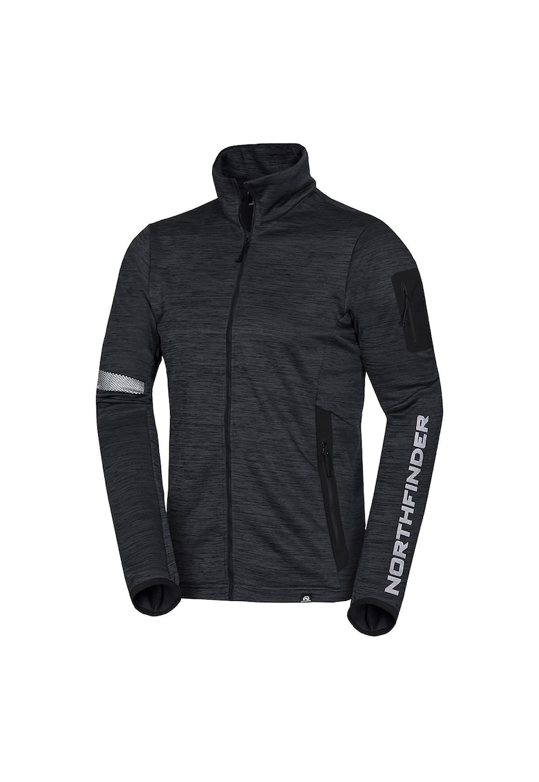 Bluza fleece melanj trekking pentru barbati MI-3770OR BANKS