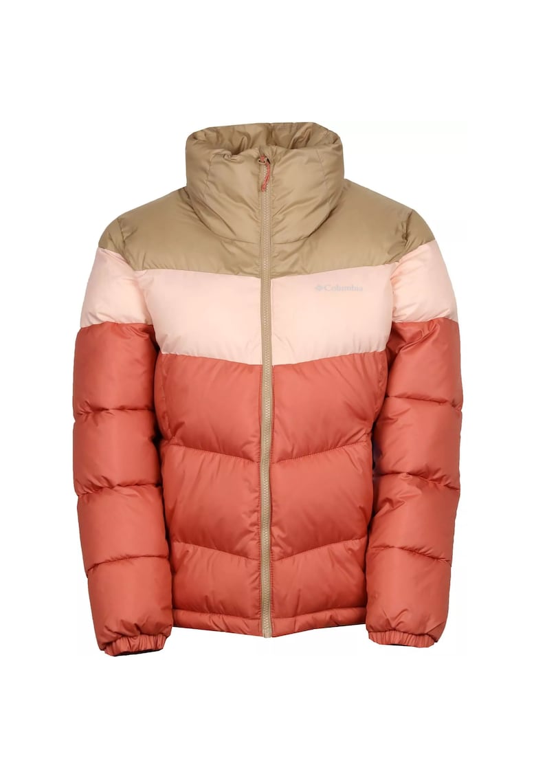 Geaca Puffect Color Blocked Jacket - Rosu