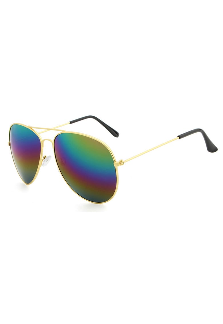 Ochelari de soare Aviator - 3 nuante cu reflexii - Gold