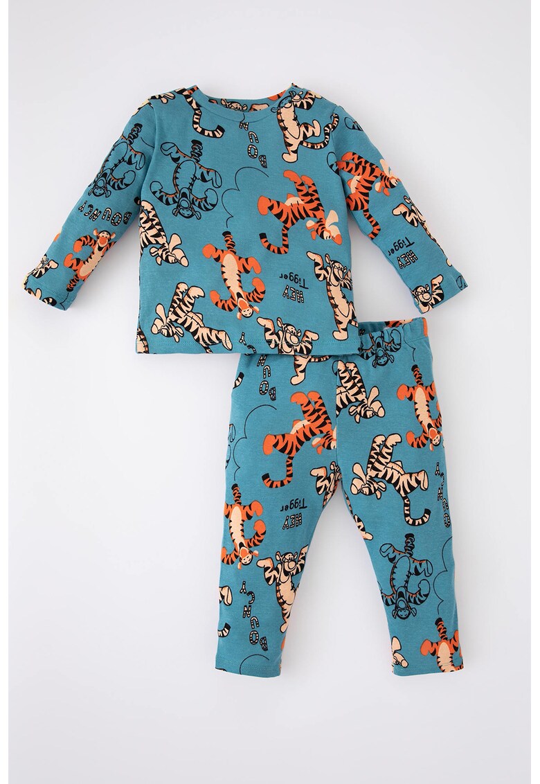Pijama cu imprimeu Winnie The Pooh