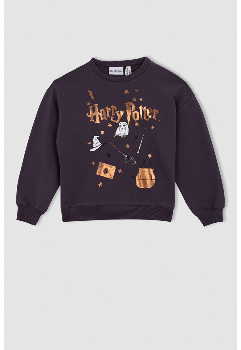 Bluza sport cu imprimeu Harry Potter