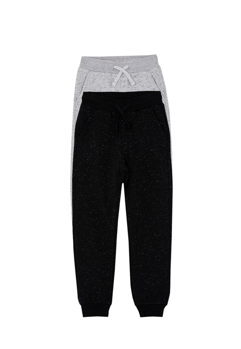 Set de pantaloni sport din amestec de bumbac - 2 perechi