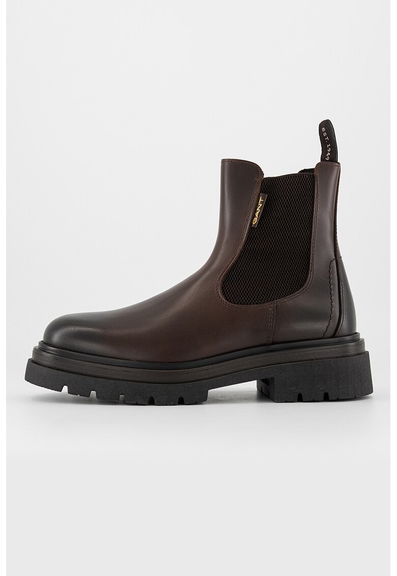 Ghete Chelsea de piele