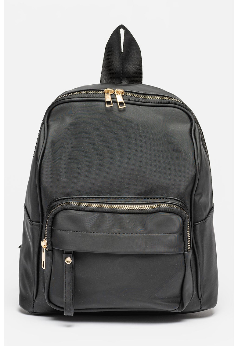 Rucsac din piele ecologica cu buzunare si barete ajustabile