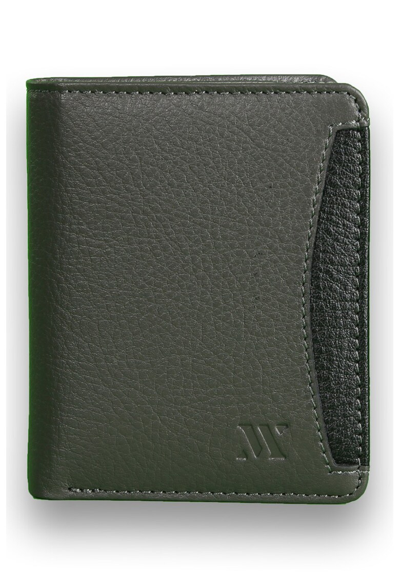 Portofel de piele cu sloturi pentru card - realizat manual