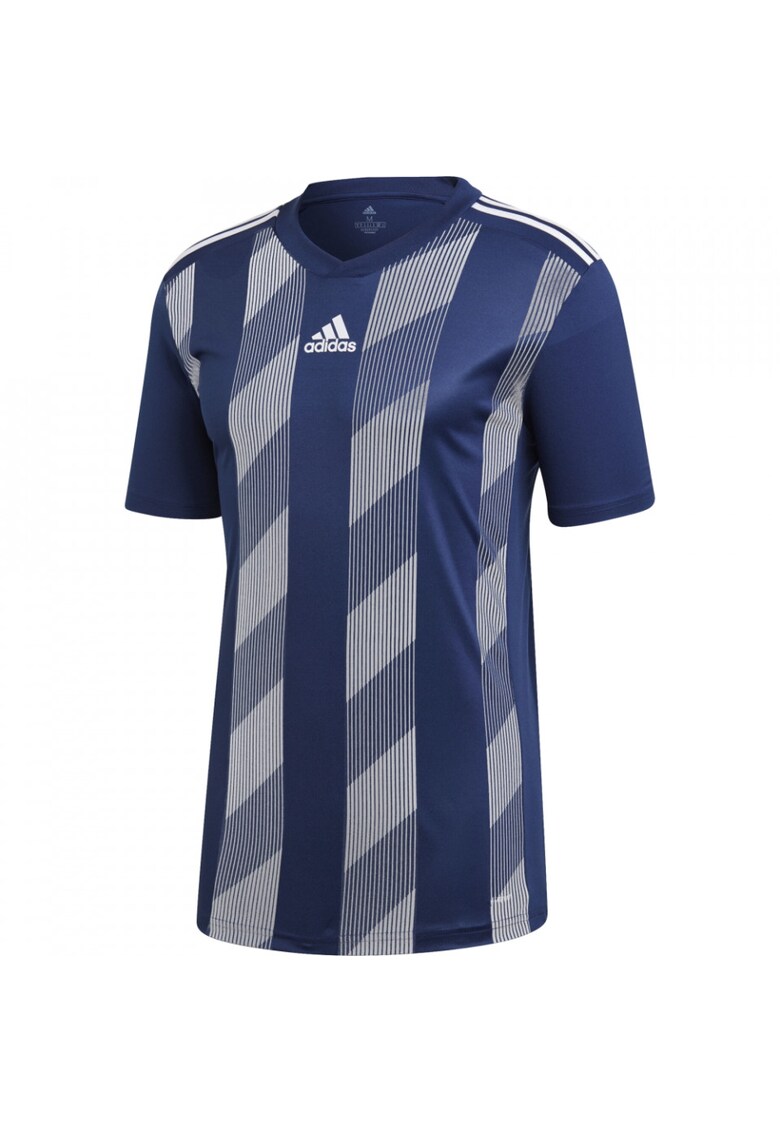 Tricou Striped 19 barbati - Alb/Bleumarin