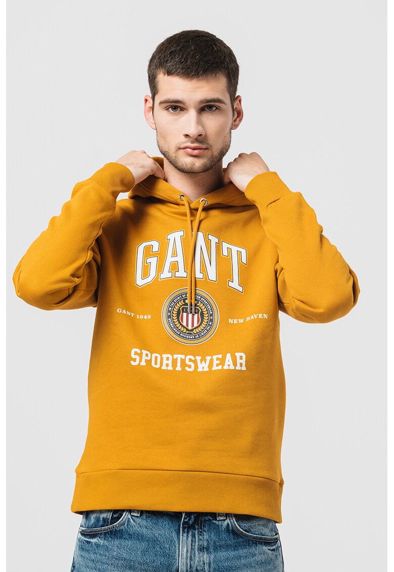Gant Худи Crest Shield с контрастно лого за Мъже Gant Худи Crest Shield с контрастно лого за Мъже