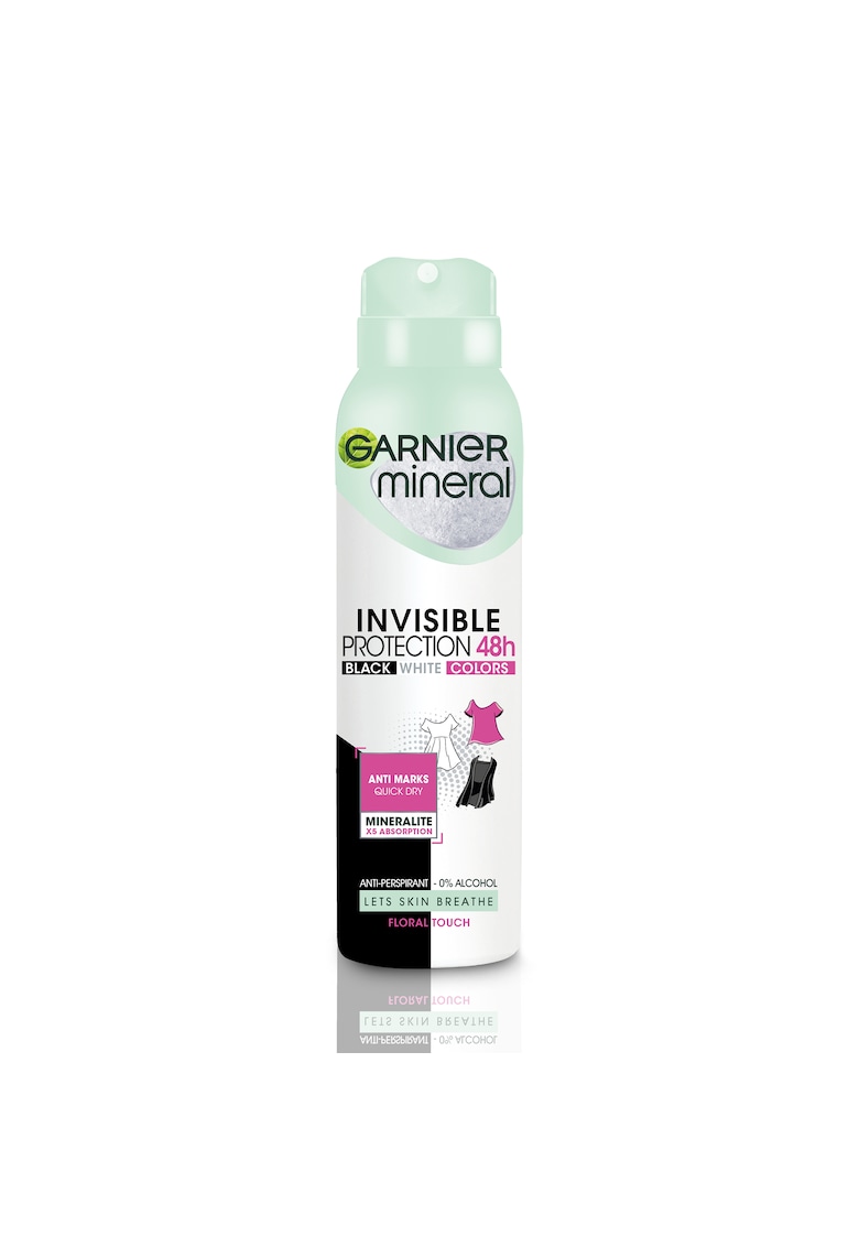 Deodorant antiperspirant spray  Mineral Invisible Fresh pentru femei - 150 ml