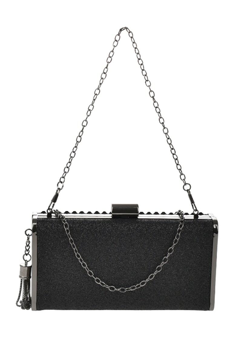 Geanta minaudiere cu bareta de lant