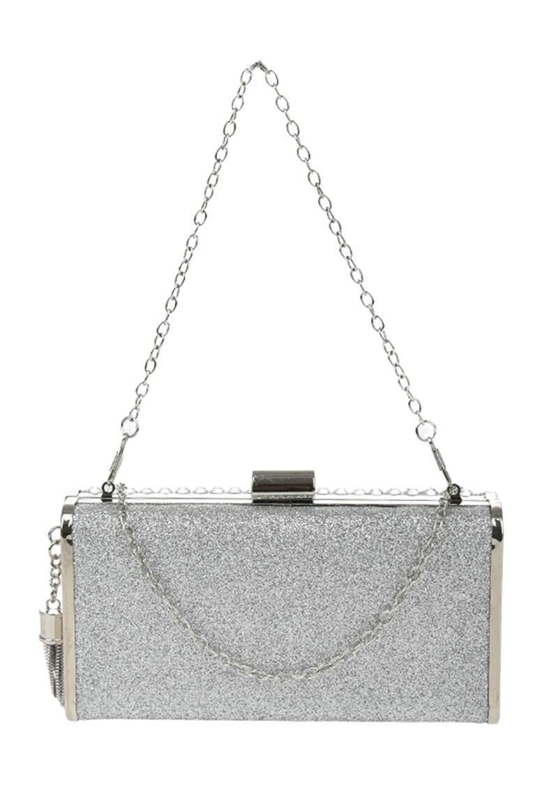 Geanta minaudiere cu bareta de lant