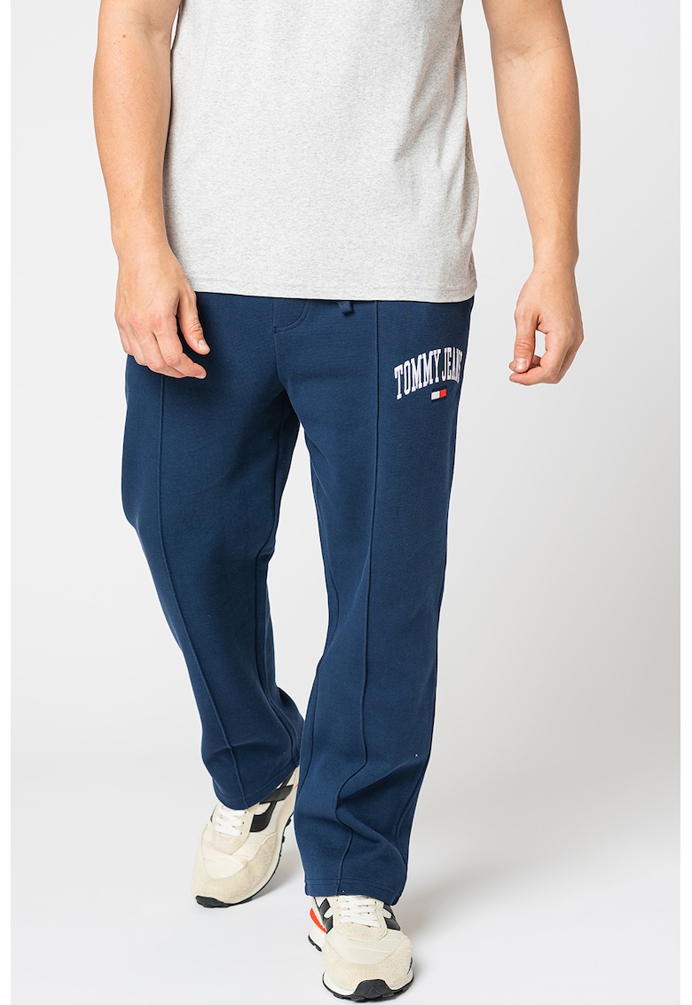 Pantaloni jogger cu buzunare laterale College Baxter