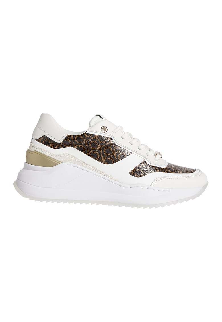 Pantofi sport wedge cu monograma
