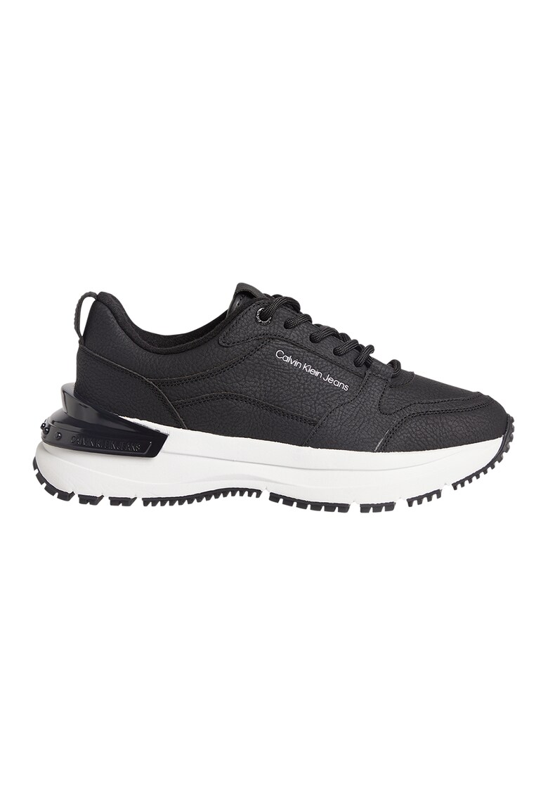 Pantofi sport low-cut de piele ecologica