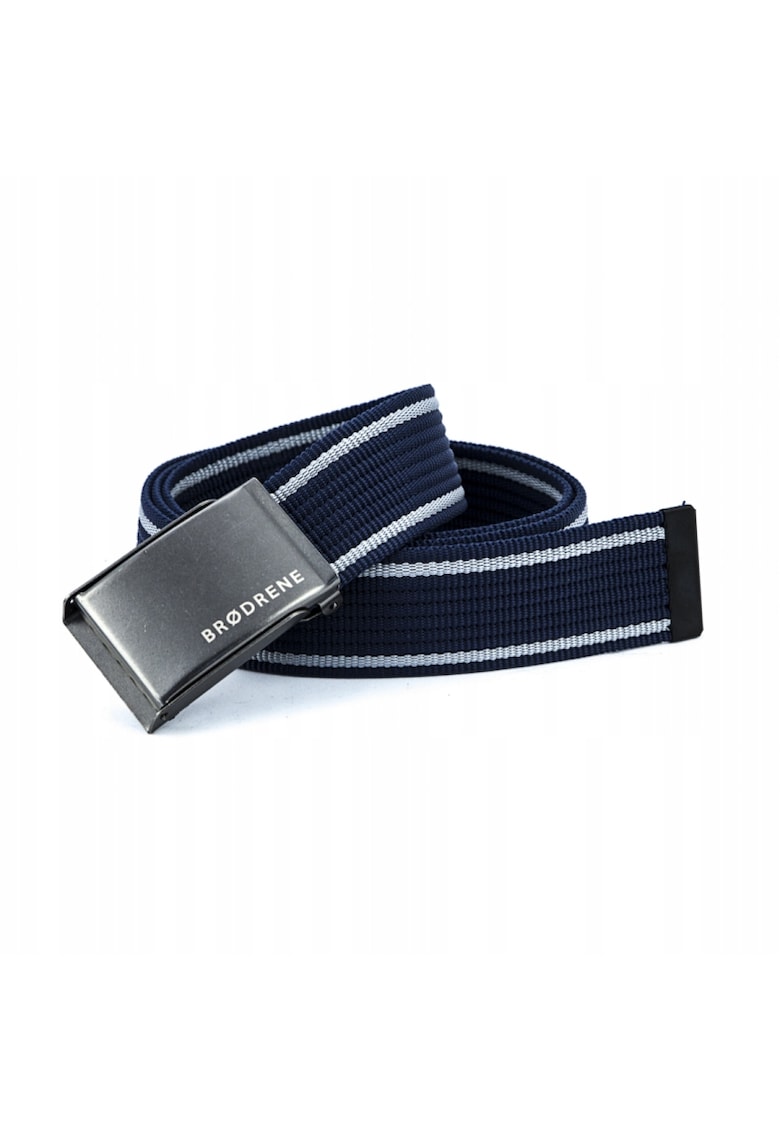 Curea barbati - Brodrene - Polipropilena - Albastru - Gri/Albastru inchis
