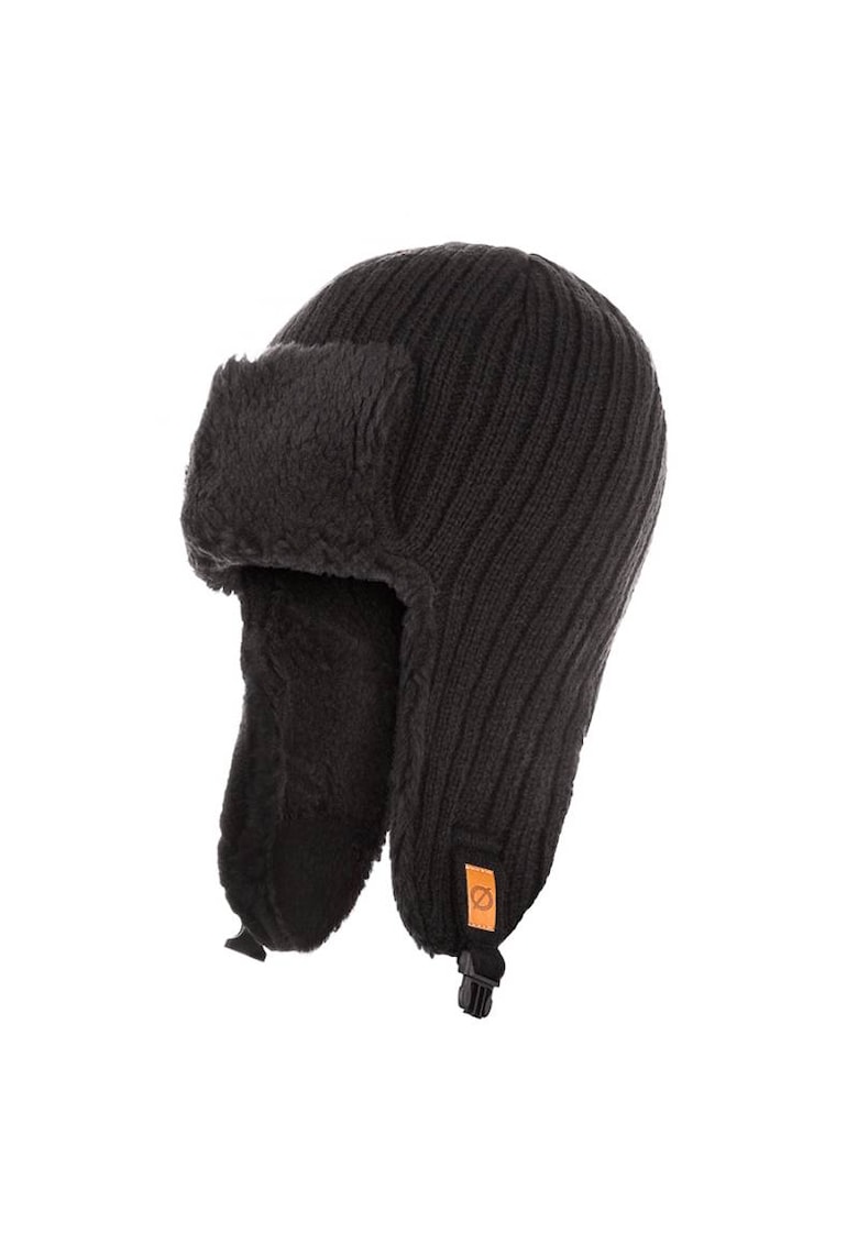 Caciula cu urechi pentru barbati - Brodrene - Acril - 56-60 cm - Negru