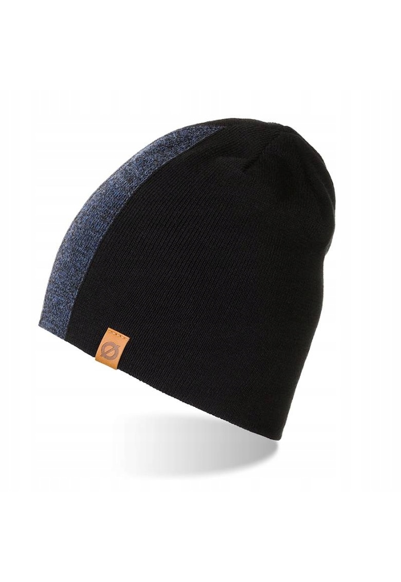 Caciula barbati - Brodrene - Acril - 56-60 cm - Negru/Albastru
