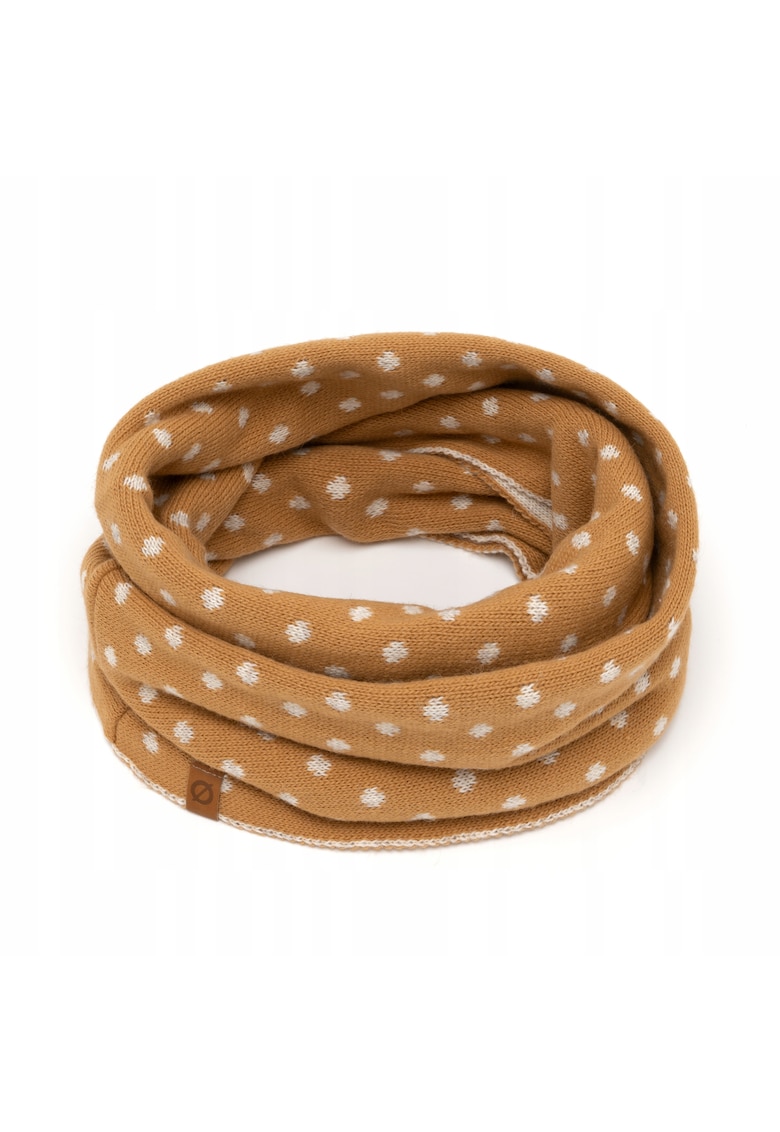 Fular dama - Brodrene - Acril - 75 x 44cm - Maro deschis