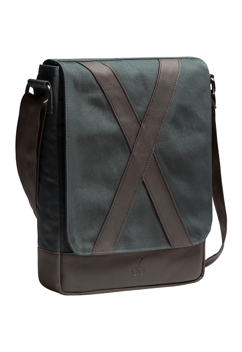 Geanta crossbody unisex Methone-Asphalt