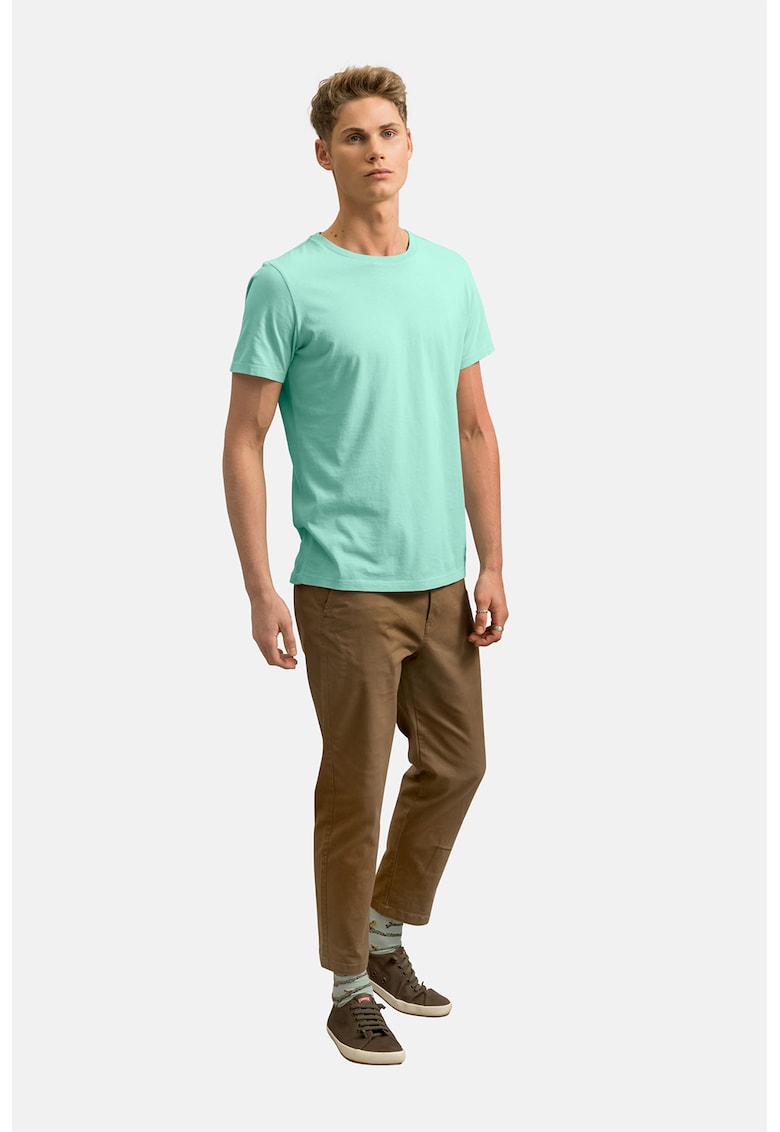 Tricou unisex regular fit - Albastru aquamarin