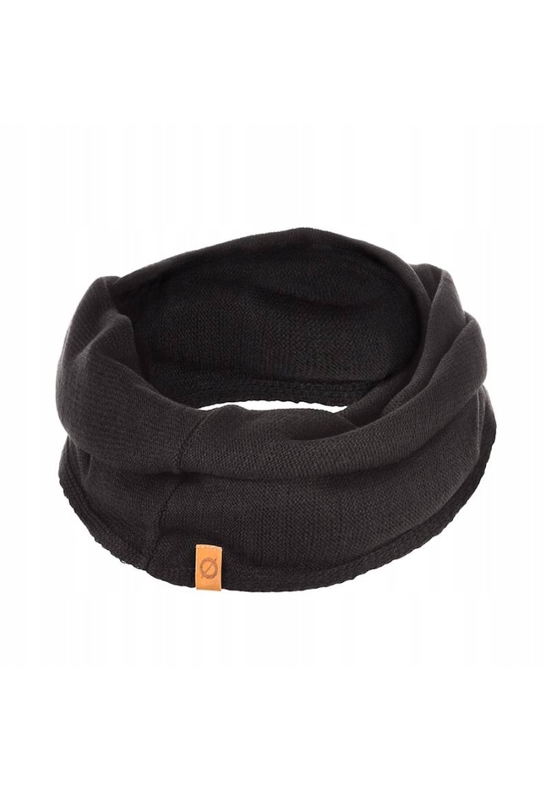 Fular tubular barbati Brodrene - Acril - 78x40 cm - Negru