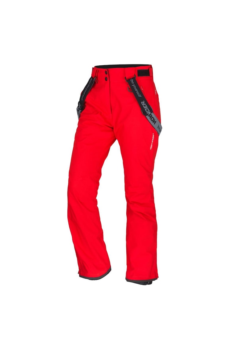 Pantaloni schi 10K/10K dama material cu 2 Straturi Della steelblue