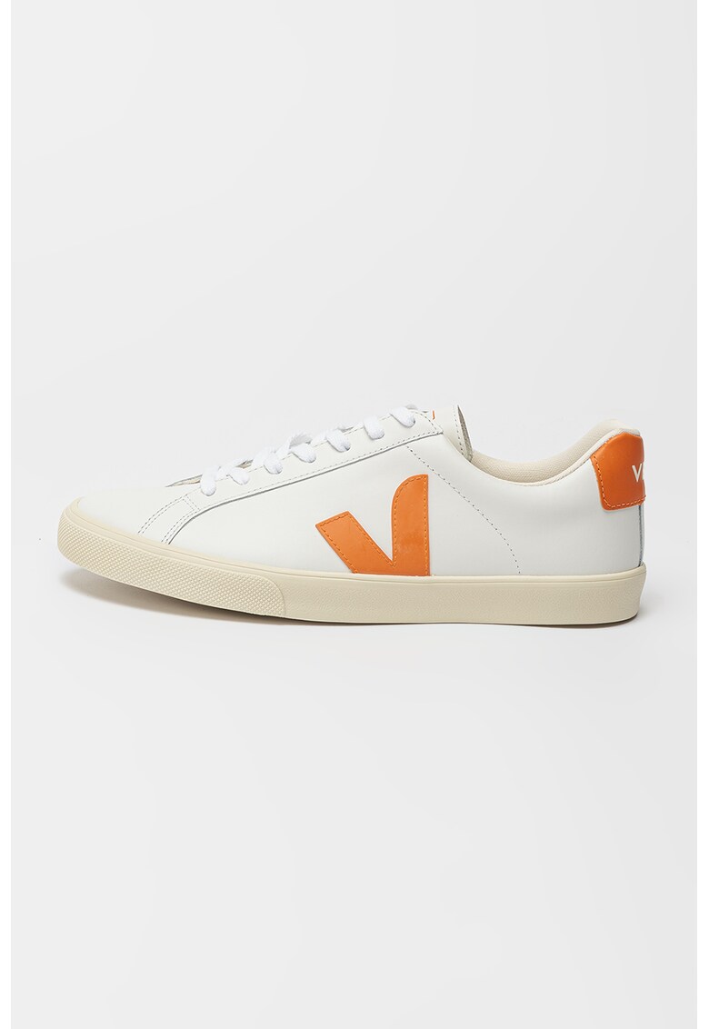 Pantofi sport de piele cu logo