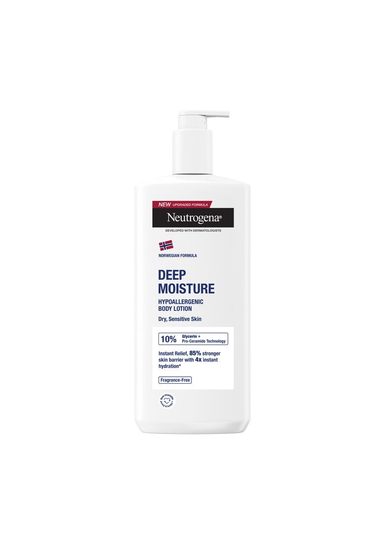 Lotiune de corp Deep Moisture - 400 ml - Sensibil
