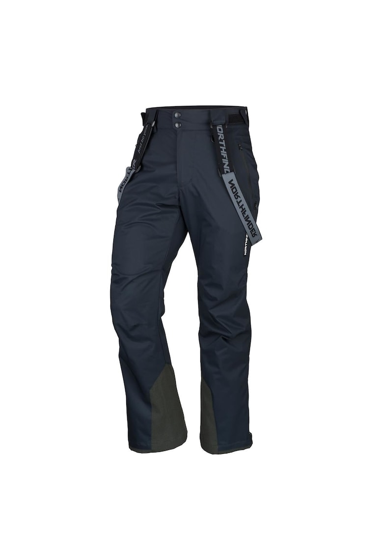 Pantaloni schi elastici 2L 10K/10K barbati Kase - Negru