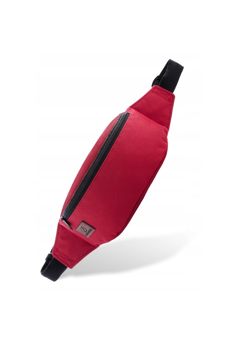 Borseta barbati Brodrene - Poliester - 24x7x11 cm - Rosu
