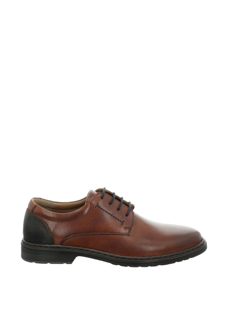 Pantofi Alastair - Barbati - Piele Naturala - Maro
