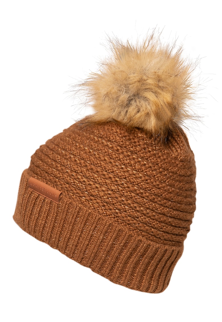 Caciula tricotata cu ciucure Parvin