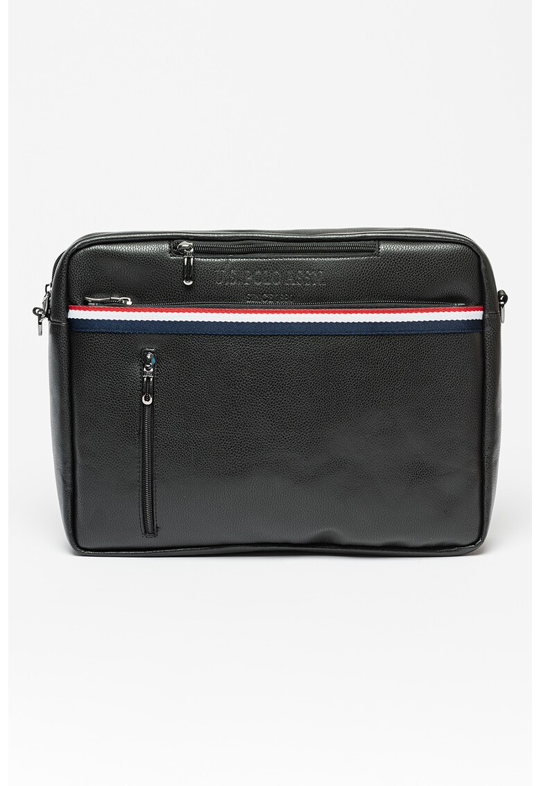 Geanta messenger de piele ecologica