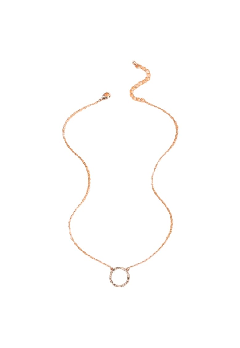 Colier argintiu - cu pietre - Dario C22 -
