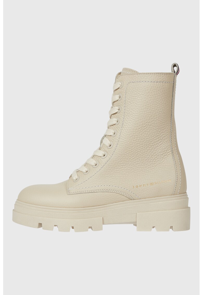 Ghete biker de piele